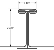 ¡Costura de pie en forma de T - S-5!